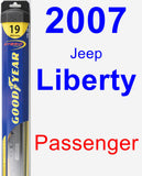 Passenger Wiper Blade for 2007 Jeep Liberty - Hybrid