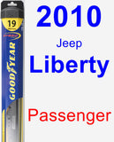 Passenger Wiper Blade for 2010 Jeep Liberty - Hybrid