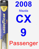 Passenger Wiper Blade for 2008 Mazda CX-9 - Hybrid