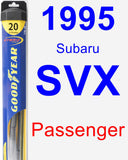 Passenger Wiper Blade for 1995 Subaru SVX - Hybrid