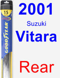 Rear Wiper Blade for 2001 Suzuki Vitara - Hybrid