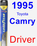 Driver Wiper Blade for 1995 Toyota Camry - Hybrid