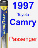 Passenger Wiper Blade for 1997 Toyota Camry - Hybrid