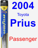 Passenger Wiper Blade for 2004 Toyota Prius - Hybrid