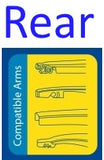 Front & Rear Wiper Blade Pack for 2008 Kia Rondo - Premium